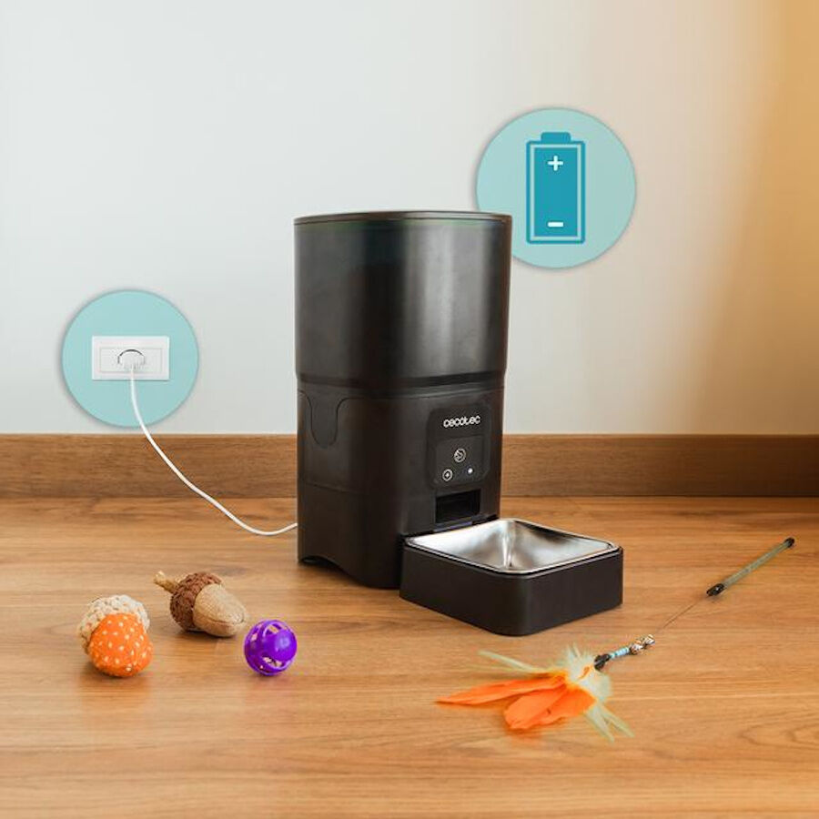 Cecotec Pumba 6000 Purrfect Meal Smart Comedero Autom&aacute;tico para perros y gatos, , large indicador imagen numero 5