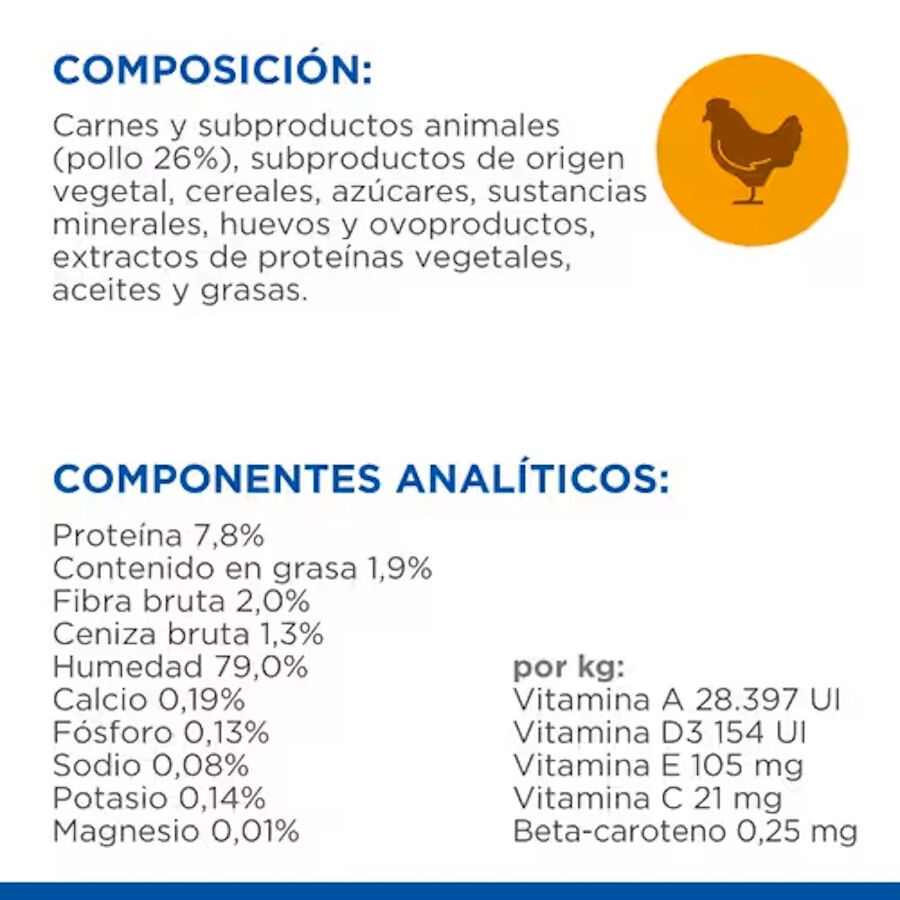 12 sobres x 85 g Hill's Science Plan Light Adult Pescado Azul y Pollo en Salsa sobre para gatos, , large Imagen numero 3