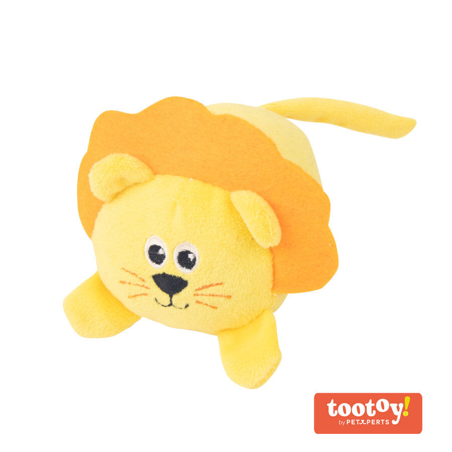 Tootoy! Puppy Cuddle Lion peluche para perros, , large Imagen numero 1