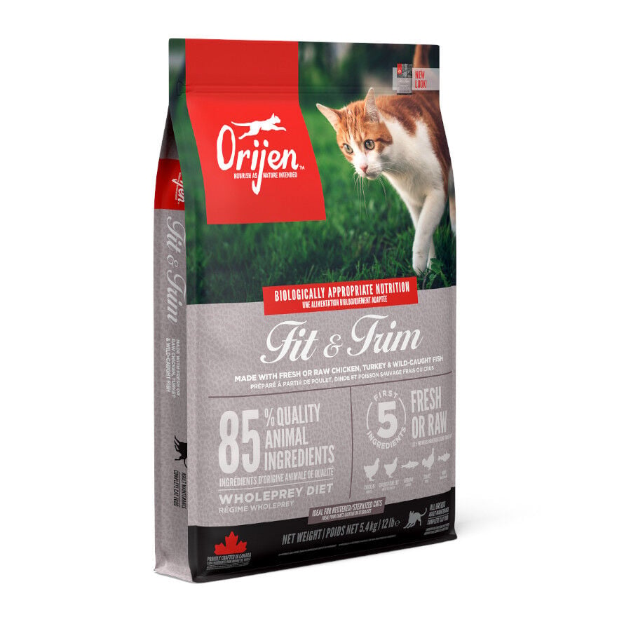 5.4 kg Orijen Fit&Trim pienso para gatos, , large Imagen numero 1