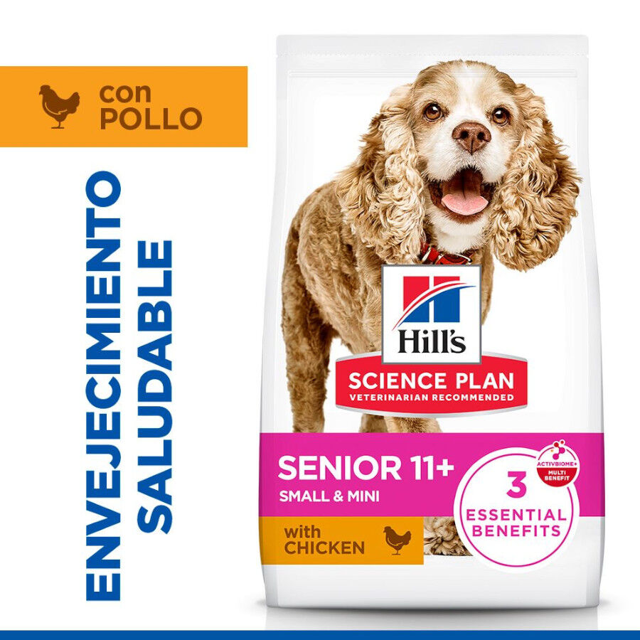1.5 kg Hill's Science Plan Senior 11+ Small y Mini pollo pienso para perros, , large indicador imagen numero 2