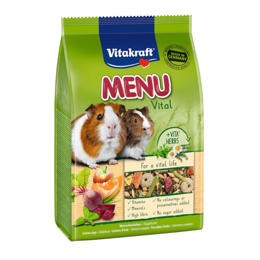 Vitakraft Men&uacute; Vital pienso para cobayas