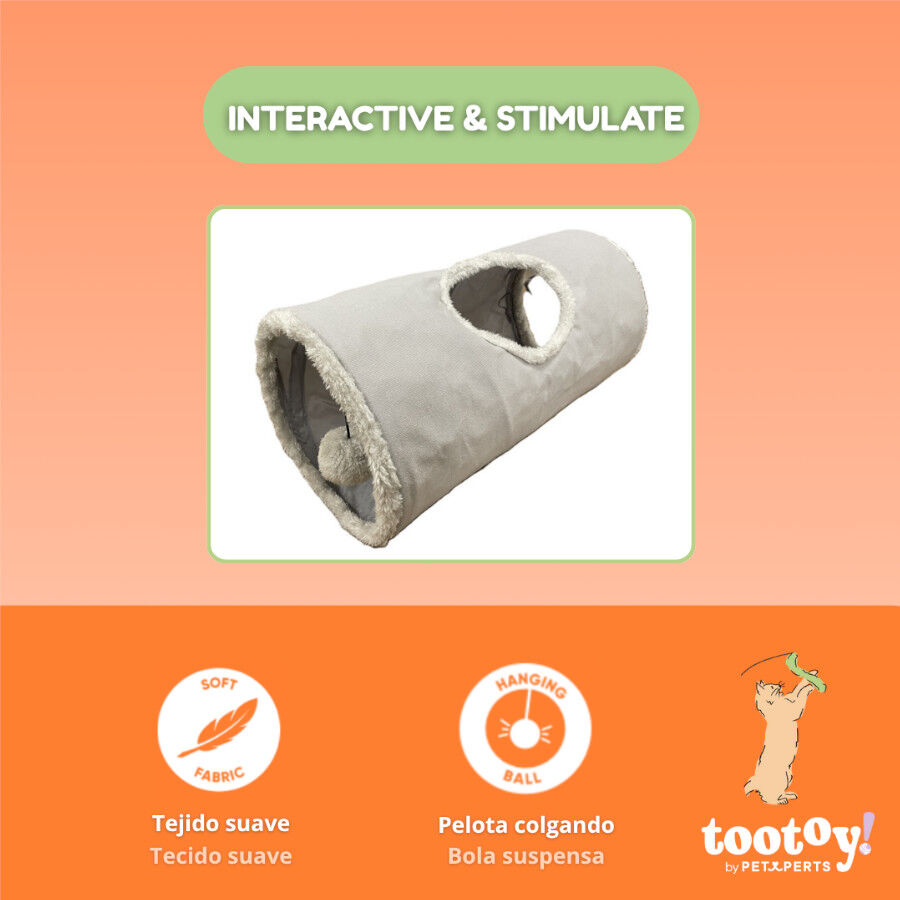 Tootoy! Tunnel con Juguete para gatos, , large indicador imagen numero 3