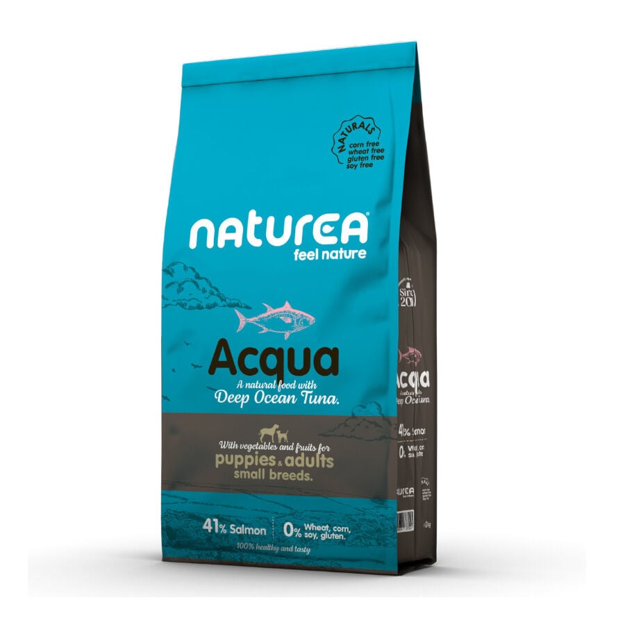 Naturea Naturals Acqua Small Breed At&uacute;n de Aguas Profundas pienso para perros