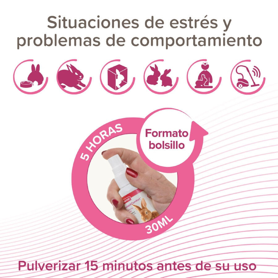 Beaphar RabbitComfort Spray Tranquilizante para conejos, , large indicador imagen numero 3