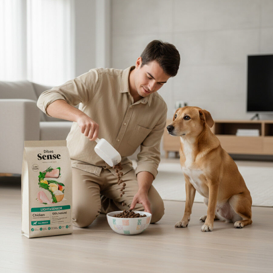12 kg Dibaq Sense Low Grain Light & Senior Pollo Pienso para perros, , large indicador imagen numero 5