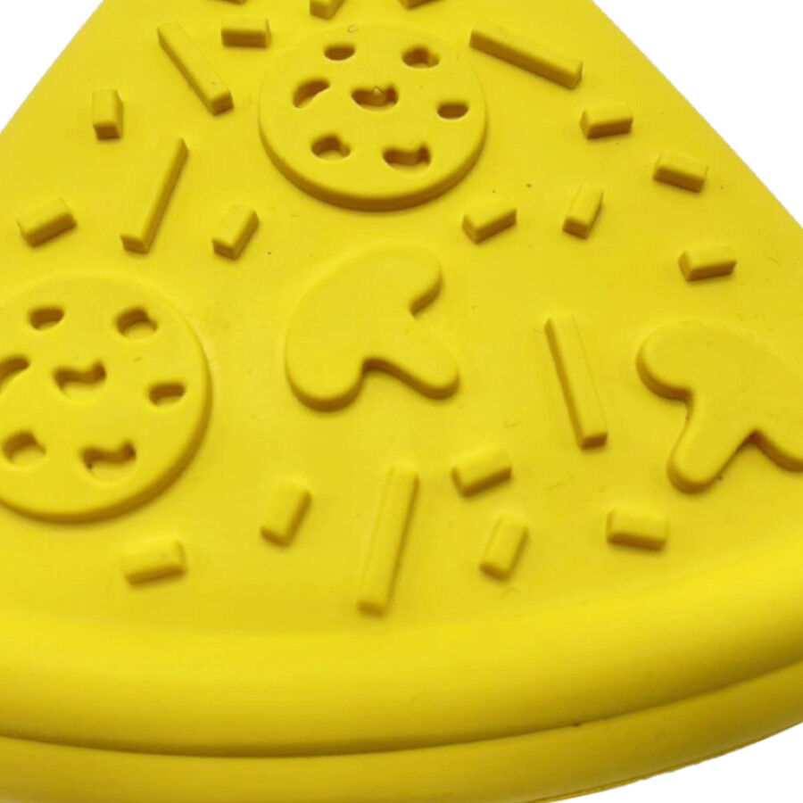 Tootoy! Chew Cheese Pizza Treat Dispenser juguete para perros, , large indicador imagen numero 3
