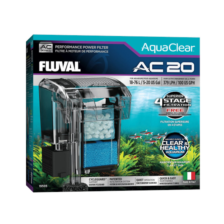 Fluval AquaClear AC Filtro Mochila para acuarios, , large Imagen numero 1