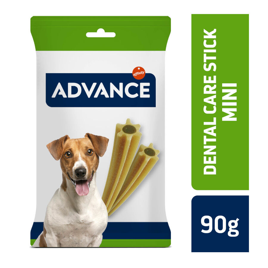 28 barritas Advance Dental Care Stick Mini snack para perros, , large indicador imagen numero 2