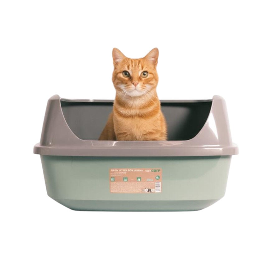 Nice Care Eco Bandeja Sanitaria Verde para gatos, , large Imagen numero 1