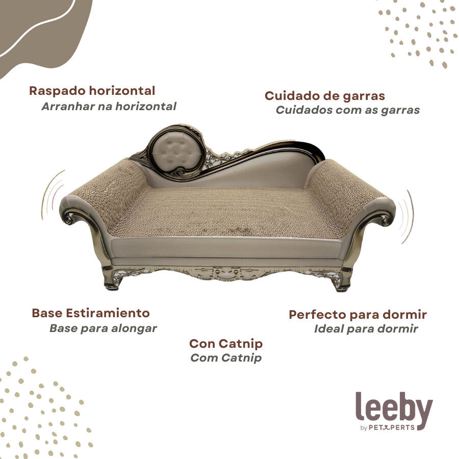 Leeby Camille rascador de cart&oacute;n para gatos, , large indicador imagen numero 4