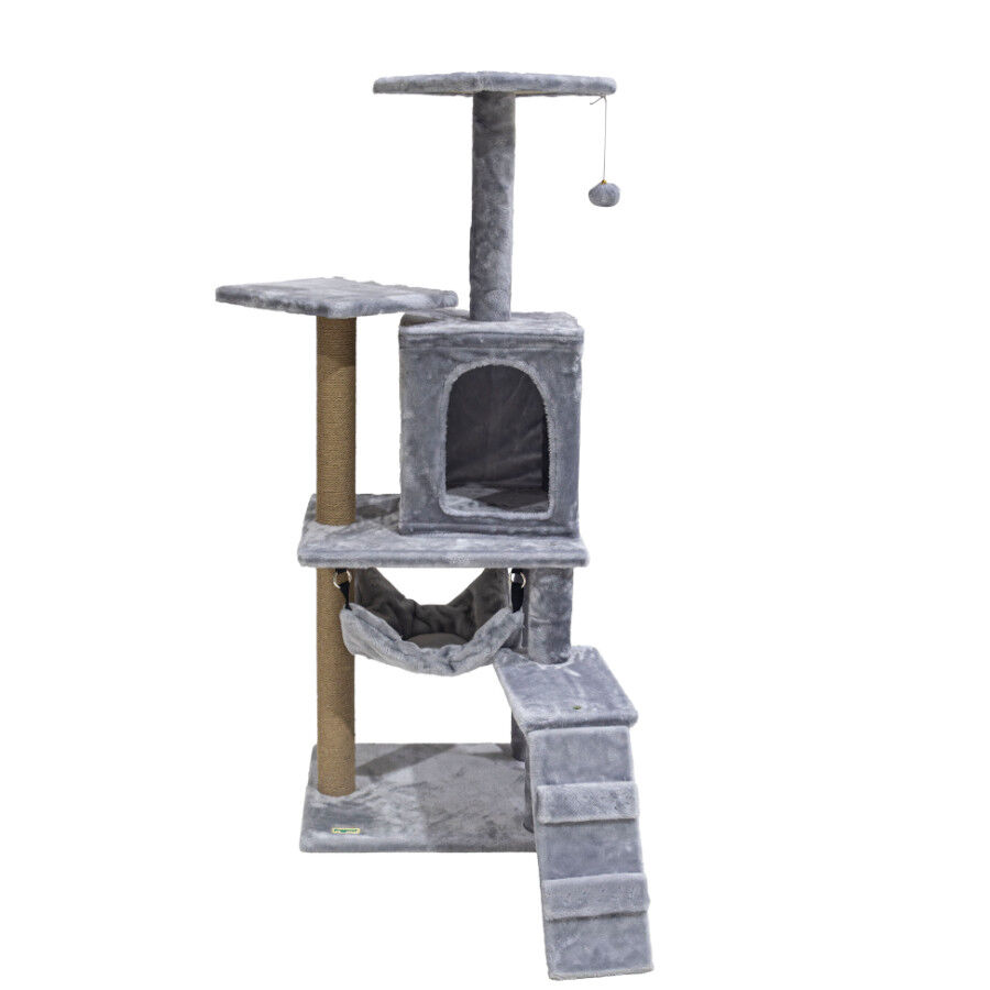 Freedog Rascador Lushlounge Gris para gatos, , large indicador imagen numero 1