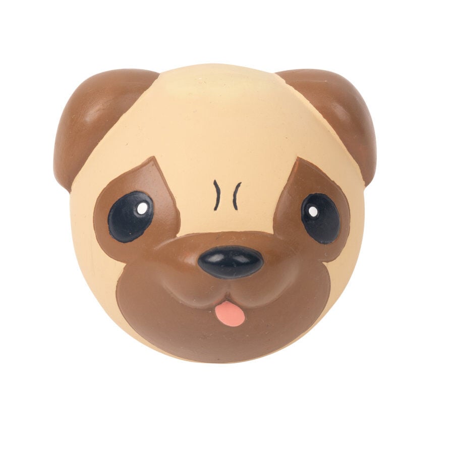 Tootoy! Chew Pug mordedor de l&aacute;tex con sonido para perros, , large indicador imagen numero 2