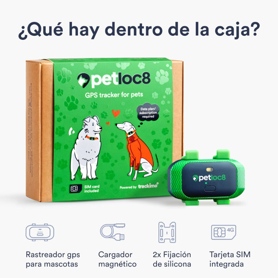 Trackimo Localizador GPS Petloc8 4G para perros y gatos, , large indicador imagen numero 3