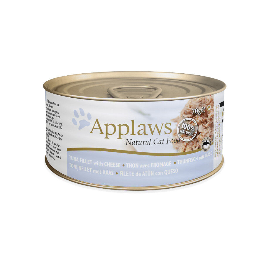 70 g Applaws At&uacute;n con Queso lata para gatos, , large Imagen numero 3