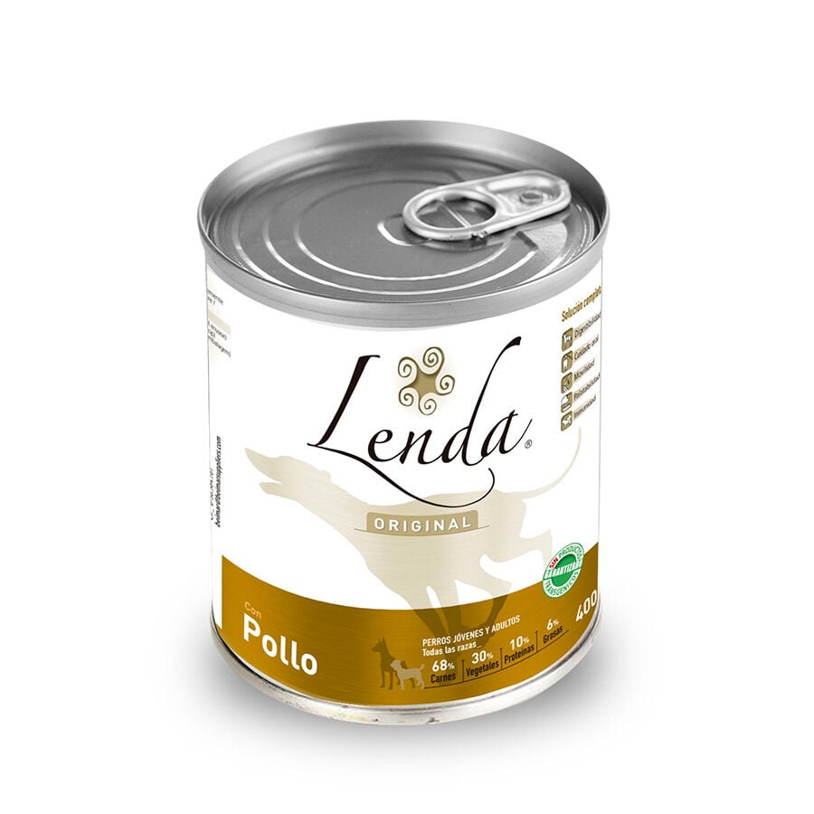 400 g Lenda Nature Pollo lata para perros, , large Imagen numero 1