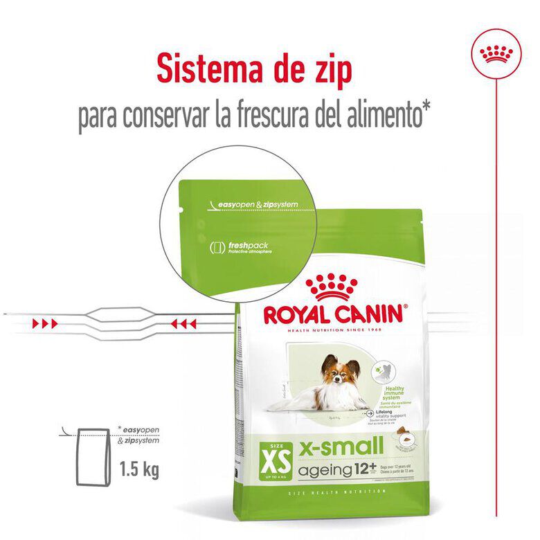 1.5 kg Royal Canin X-Small Ageing 12+ Adult pienso para perros&nbsp;senior, , large indicador imagen numero 3