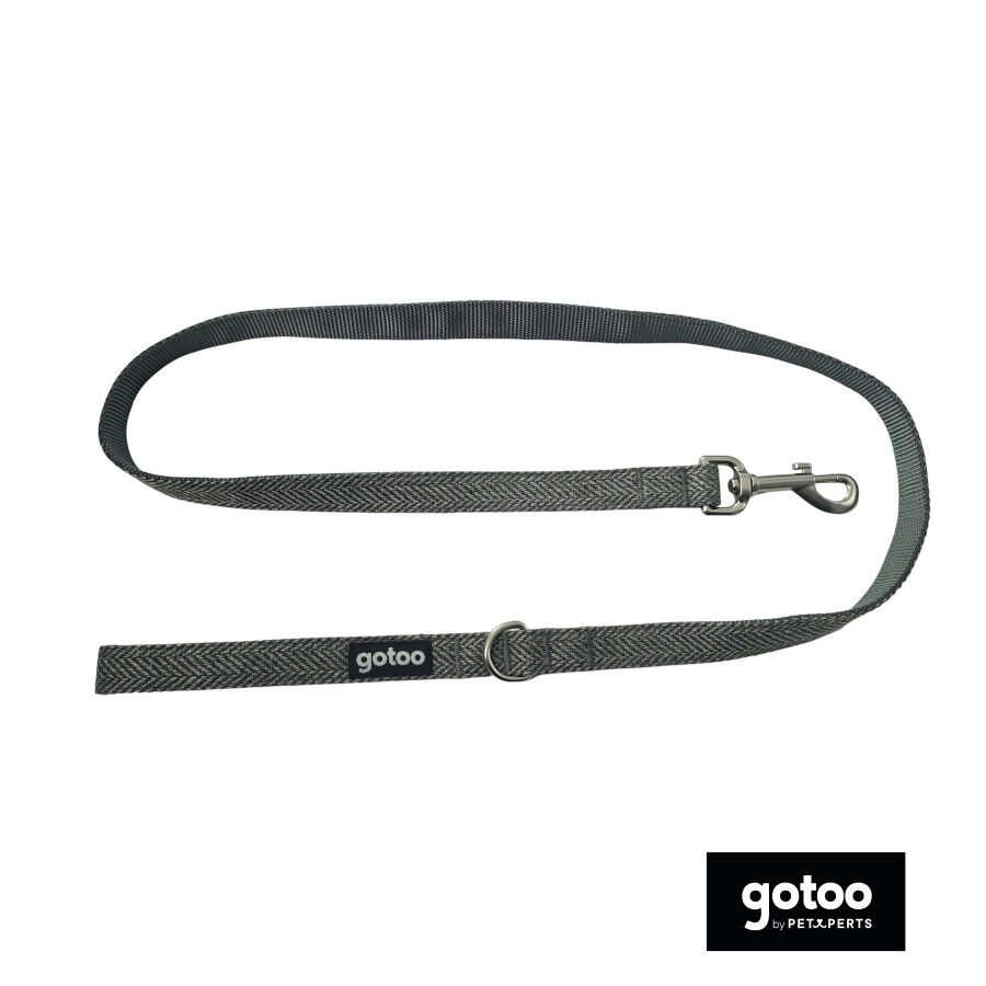 Gotoo Correa espiga gris para perros, , large indicador imagen numero 2