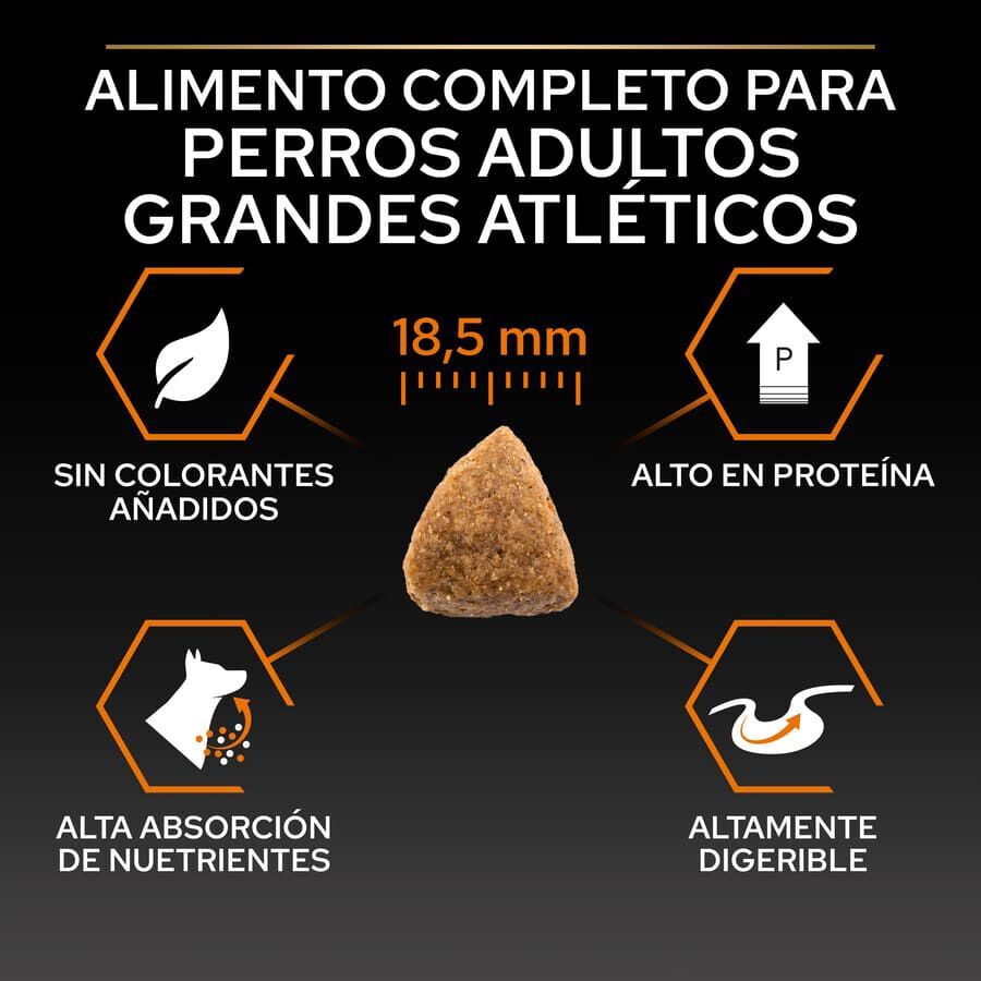 14 kg Pro Plan Large Athletic Adult Pollo pienso para perros, , large indicador imagen numero 6