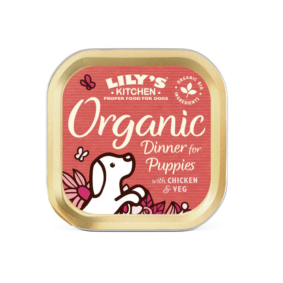 150 g Lily's Kitchen Puppy Organic Pollo tarrina, , large Imagen numero 1