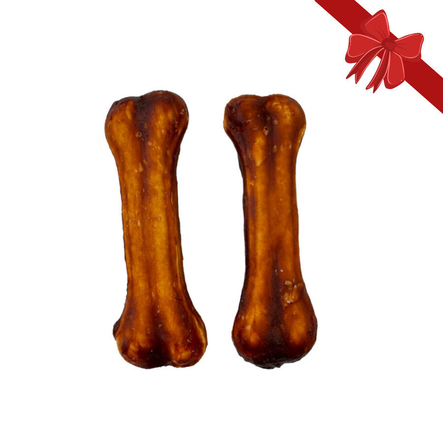 2 huesos Wonder Christmas Hueso Prensado para perros, , large Imagen numero 1