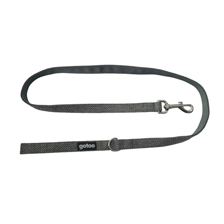 Gotoo Correa espiga gris para perros, , large indicador imagen numero 1