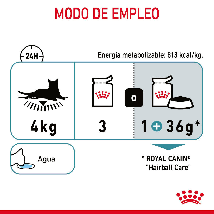 85 g Royal Canin Hairball Care Sobre en Gelatina para gatos, , large Imagen numero 8