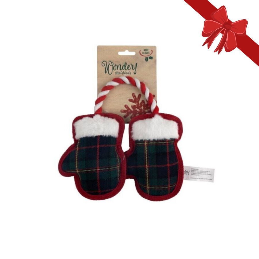 Wonder Christmas Guantes con Cuerda para perros, , large Imagen numero 1