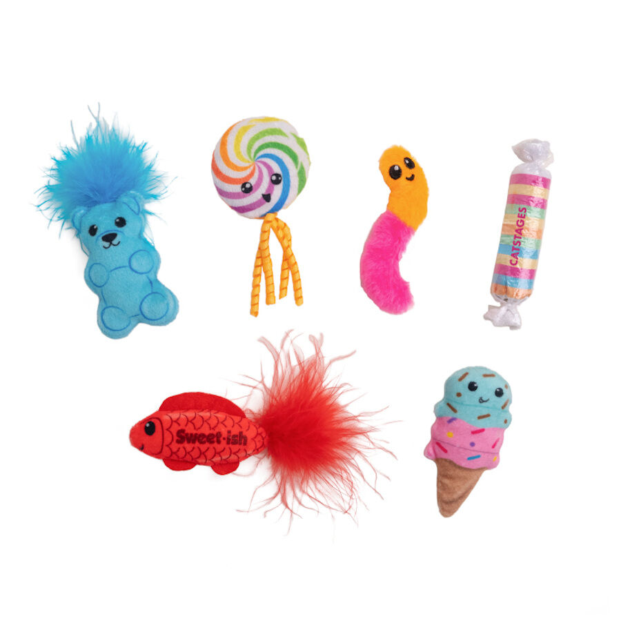 Catstages Sweet Treats Peluches Surtidos para gatos, , large indicador imagen numero 2