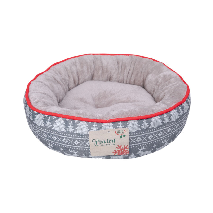 Wonder Christmas Donut Rudolph cama cuna para gatos, , large Imagen numero 1