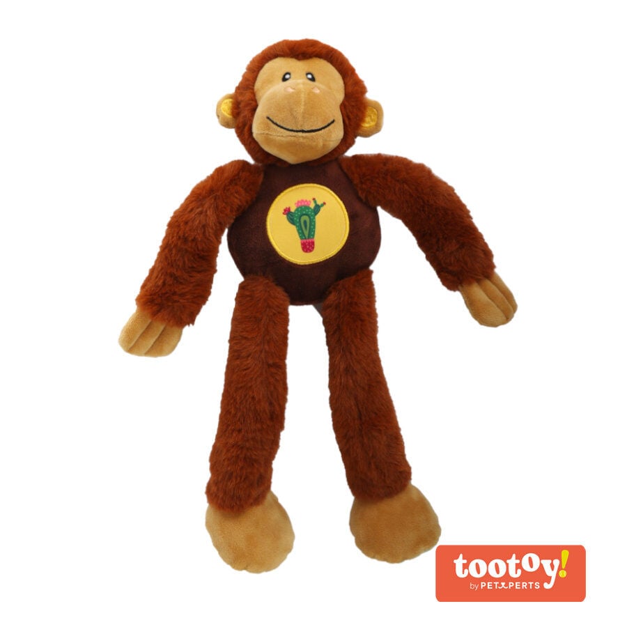 Tootoy! Comfort Rope Skeleton Monkey Cuddler peluche para perros, , large Imagen numero 1