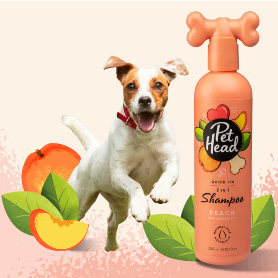 Pet Head champ&uacute; y acondicionador de melocot&oacute;n para perros, , large Imagen numero 3