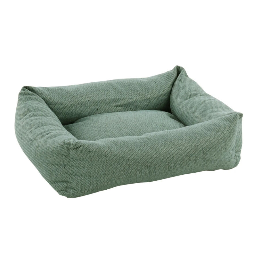 Flamingo Yara Rect&aacute;ngulo Verde con Cremallera Cama para perros, , large Imagen numero 2