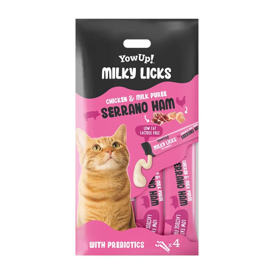 60 g YowUp! Milky Licks Jam&oacute;n serrano para gato, , large Imagen numero 1