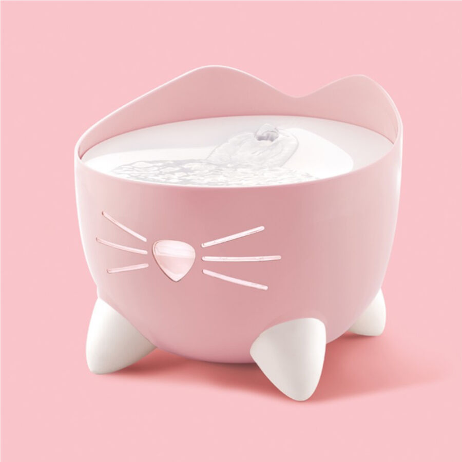 Catit PIXI Fuente Bebedero Rosa para gatos, , large indicador imagen numero 2