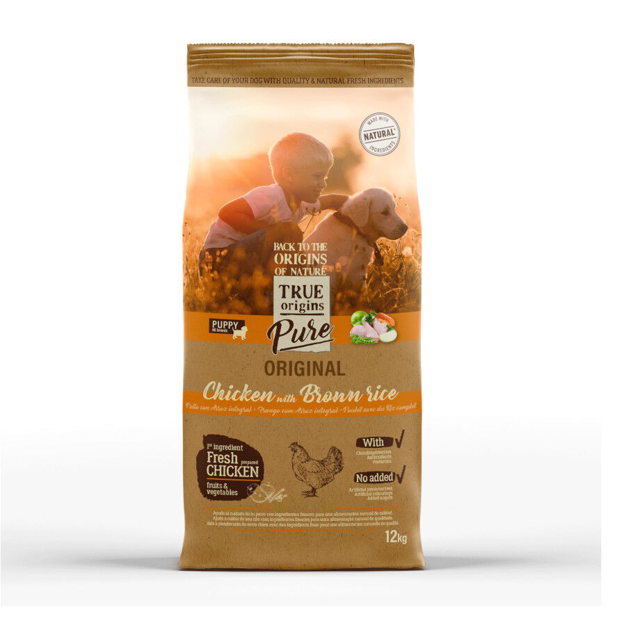 3 kg True Origins Pure Puppy Pollo pienso para perros, , large Imagen numero 1