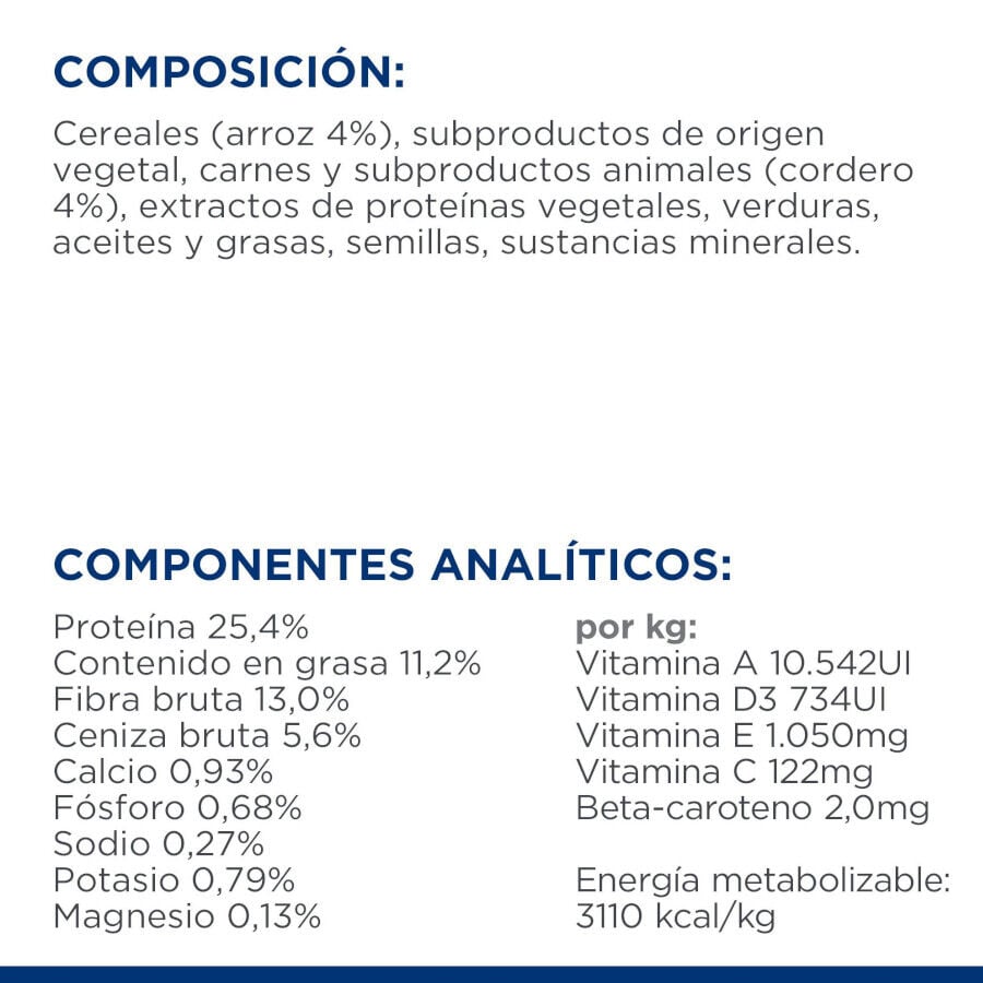 12 kg Hill's Prescription Diet Metabolic cordero y arroz pienso para perros, , large indicador imagen numero 12