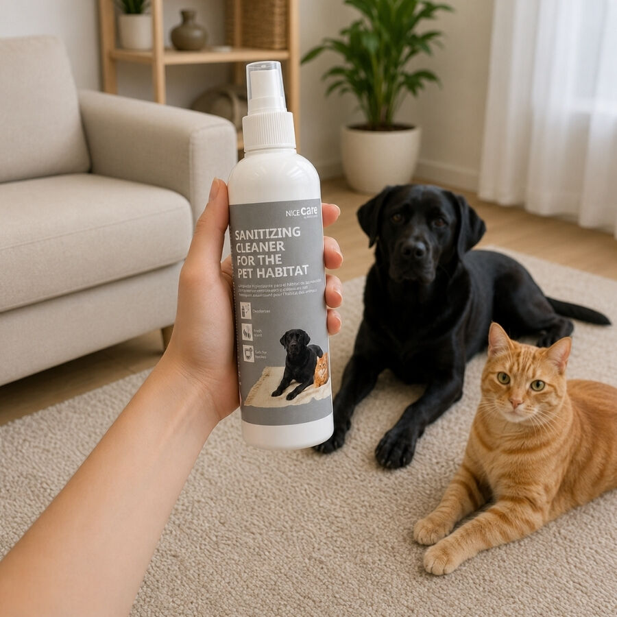 Nice Care Detergente Limpiador Higienizante Habitat para perros y gatos, , large Imagen numero 1