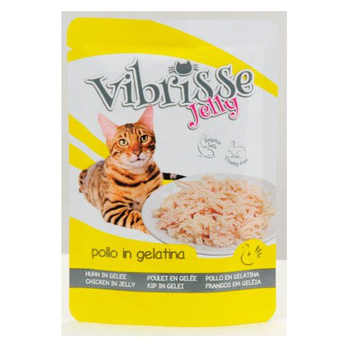Vibrisse Jelly pollo en gelatina para gatos Imagen numero 1