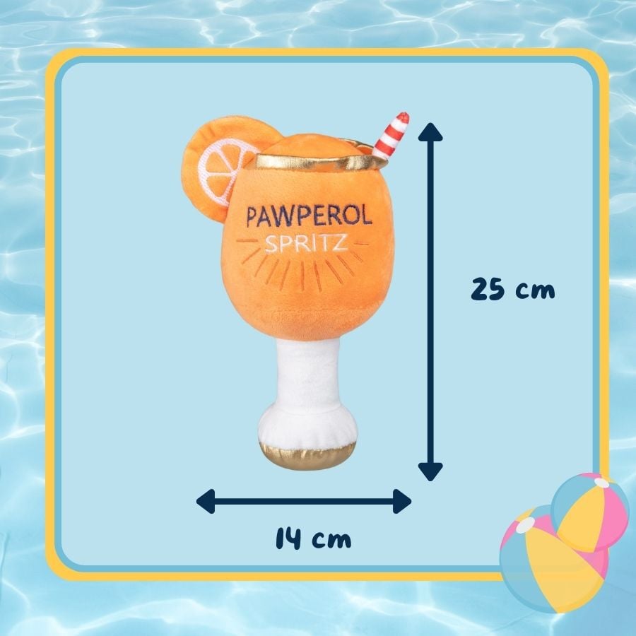 Summer Vibes Pawperol Spritz Peluche Juguete para perros, , large Imagen numero 4