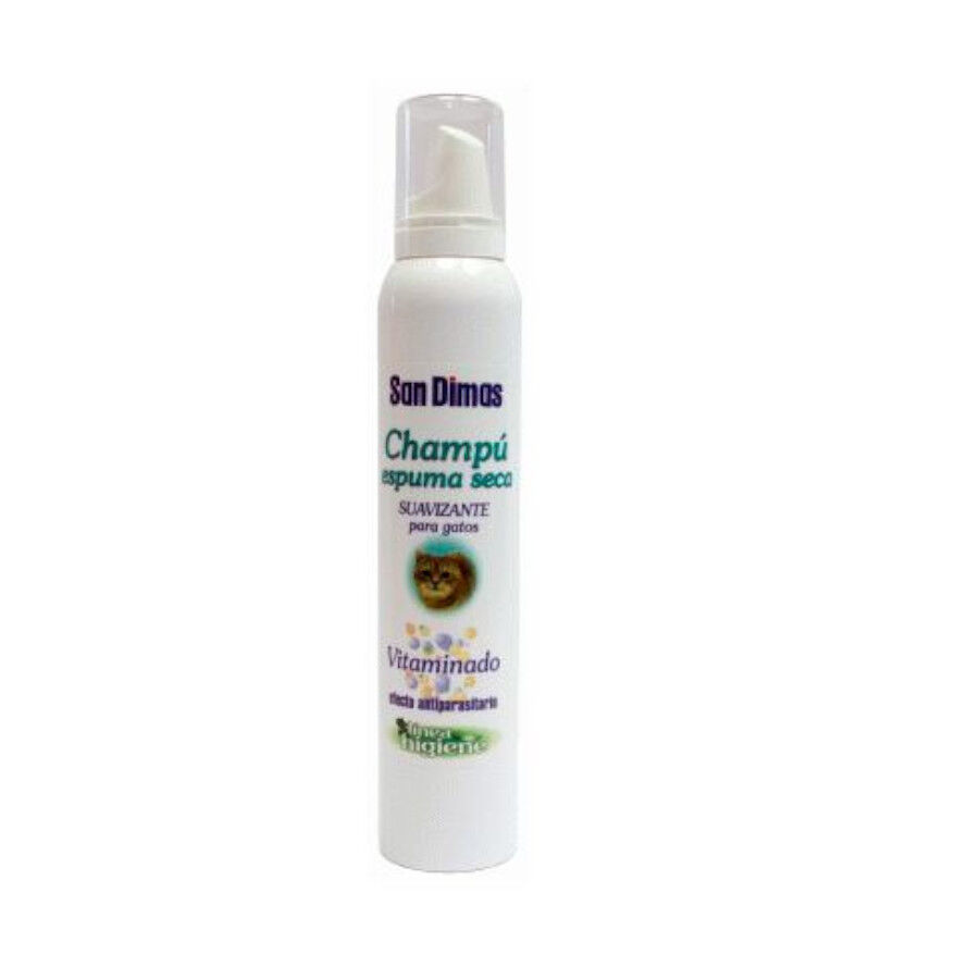 SanDimas Champ&uacute; en Espuma Seca para gatos