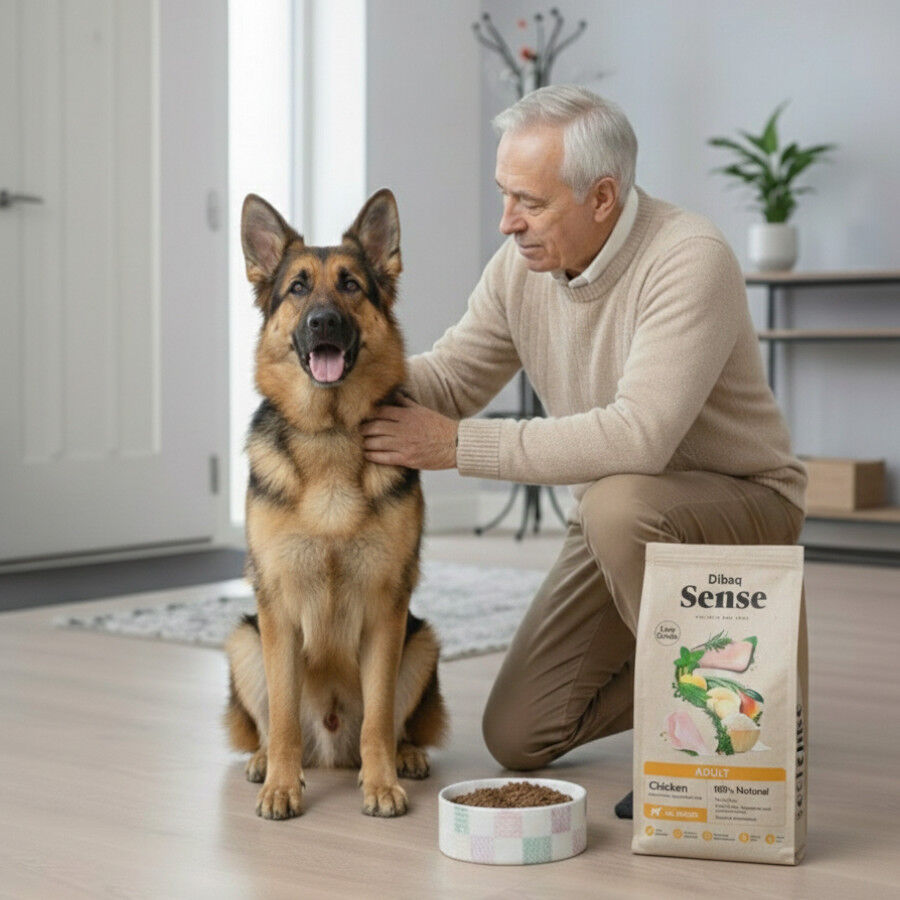 12 kg Dibaq Sense Low Grain Adult Pollo Pienso para perros, , large Imagen numero 4