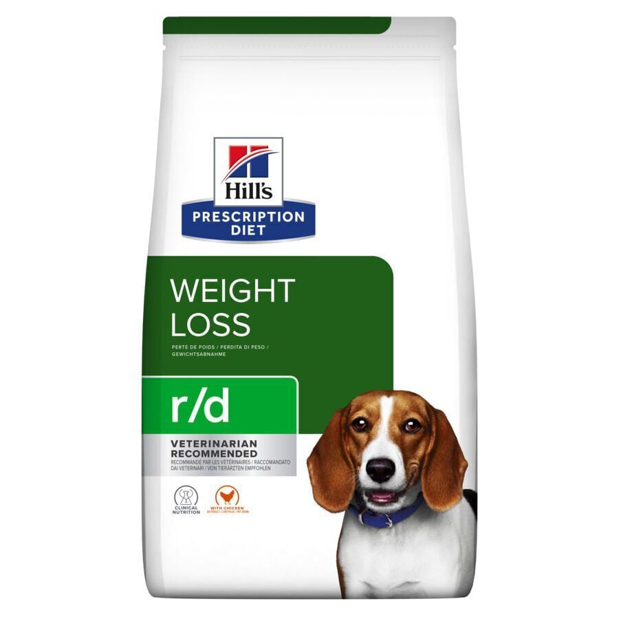 10 kg Hill's Prescription Diet Weight Loss r/d Pollo pienso para perros, , large Imagen numero 1