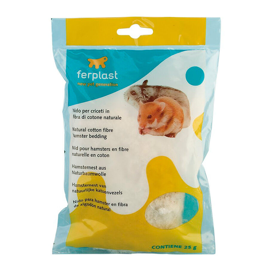 Ferplast Nido de Fibra de Algod&oacute;n para H&aacute;msteres