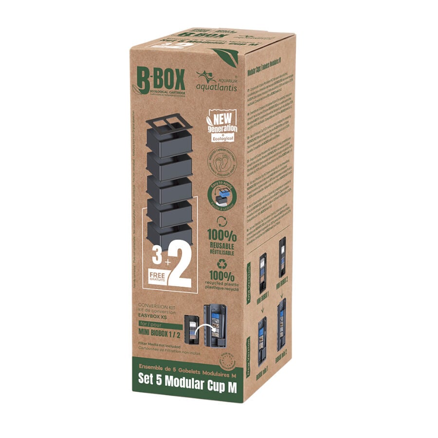 Aquatlantis B-Box Vasos Modulares M para Filtros para acuarios, , large Imagen numero 1