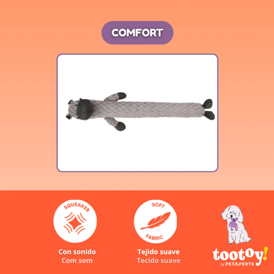 Tootoy! Hipop&oacute;tamo Largo de Peluche con Sonido para perros, , large indicador imagen numero 3