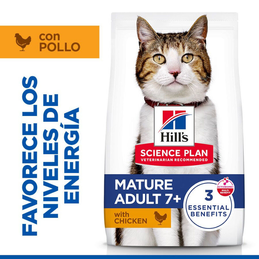 Hill's Science Plan Mature Adult pienso pollo para gatos