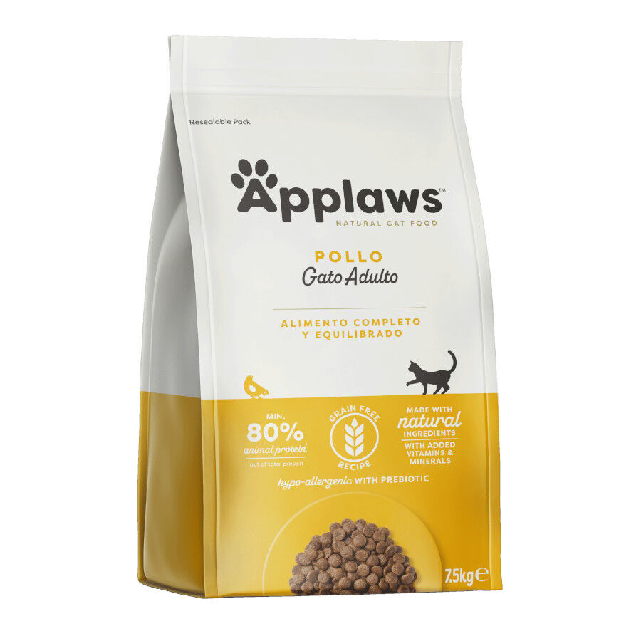 7.5 kg Applaws Adult Grain Free Pollo pienso para gatos, , large Imagen numero 1