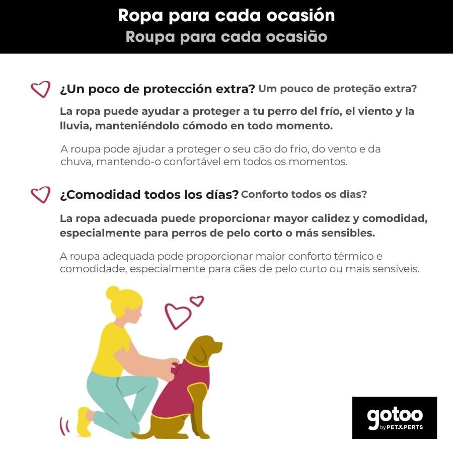 Gotoo Abrigo Impermeable Reflectante Rojo para perros, , large indicador imagen numero 9