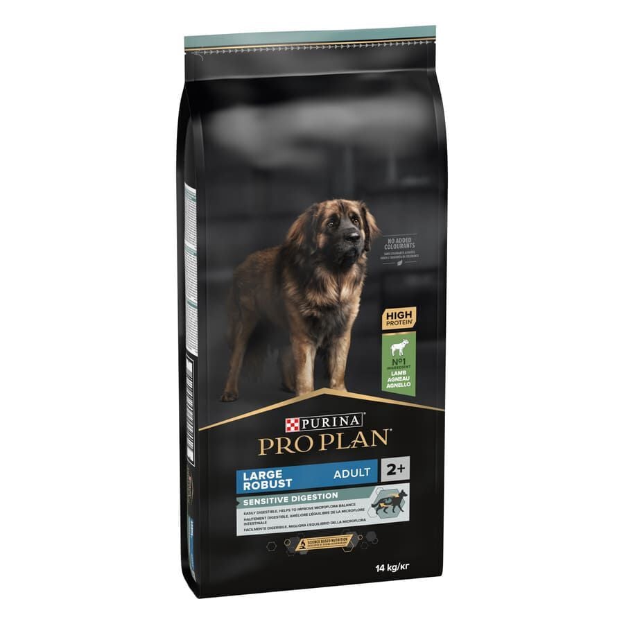 14 kg Pro Plan Adult Large Robust Digesti&oacute;n Cordero pienso para perros, , large indicador imagen numero 1